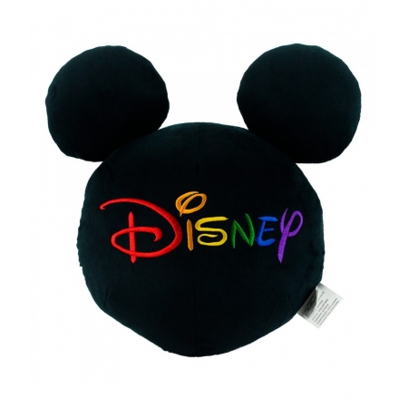Almofada Formato Imagem Mickey Disney Arco-Ãris 40x16x37cm - Disney ampliada