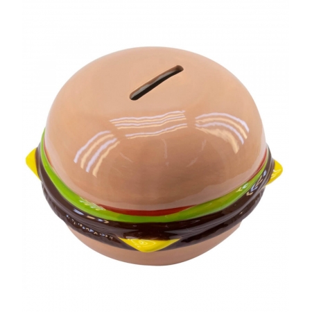 Cheeseburger Cofre Porta Moeda 9cm ampliada