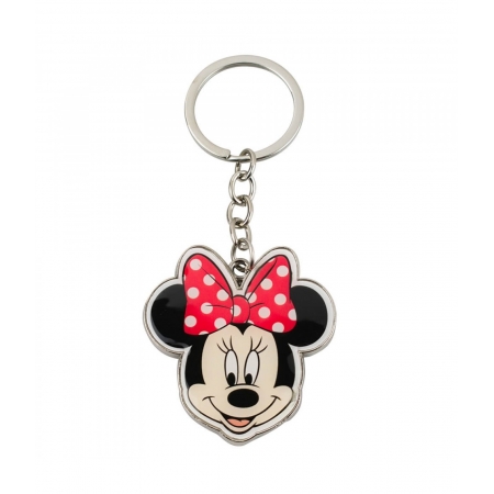 Chaveiro Metal Rosto Minnie 5cm - Disney ampliada