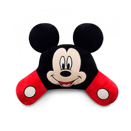 Almofada de Encosto Preta Mickey Disney ampliada