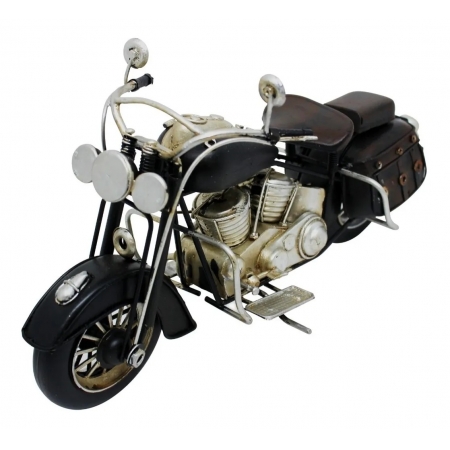 Enfeite Moto Harley Davidson Metal Malas Decoraçao Vintage ampliada