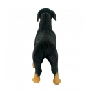 Cachorro Rottweiler Realista 55cm - PelÃºcia
