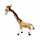 Girafa De PÃ© Com PescoÃ§o DobrÃ¡vel 53cm - PelÃºcia