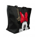 Bolsa Pingente Dourado Minnie 32x16x46cm - Disney