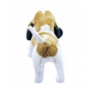 Cachorro Basset Hound Realista Em PÃ© 40cm - PelÃºcia