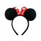 Tiara LaÃ§o Vermelho Orelhas Minnie - Disney