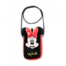 Bolsa Porta Celular Preta Minnie Disney