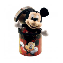 Chaveiro de Pelúcia formato Mickey Disney