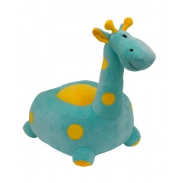 Puff Girafa Verde 48cm - PelÃºcia