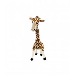 Girafa De PÃ© Com PescoÃ§o DobrÃ¡vel 43cm - PelÃºcia