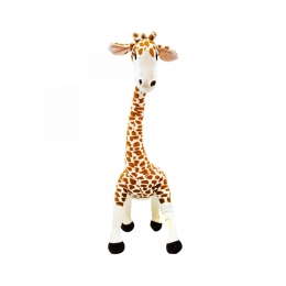 Girafa De PÃ© Com PescoÃ§o DobrÃ¡vel 72cm - PelÃºcia