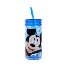 Copo Congelante Com Canudo Mickey 350ml - Disney