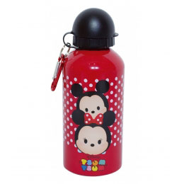 Squeeze de Aluminio Mickey e Minnie - TsumTsum Vermelha Disney