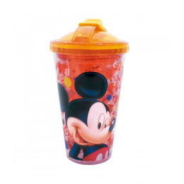 Copo Congelante Vermelho Mickey Disney