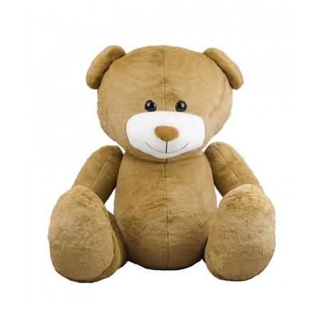 Urso Marrom Sentado Sorriso 73cm - PelÃºcia ampliada