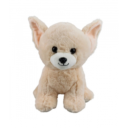 Cachorro Chihuahua Bege 20cm - PelÃºcia ampliada