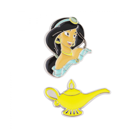 JG 2 Broches Princesa Jasmine - Disney ampliada