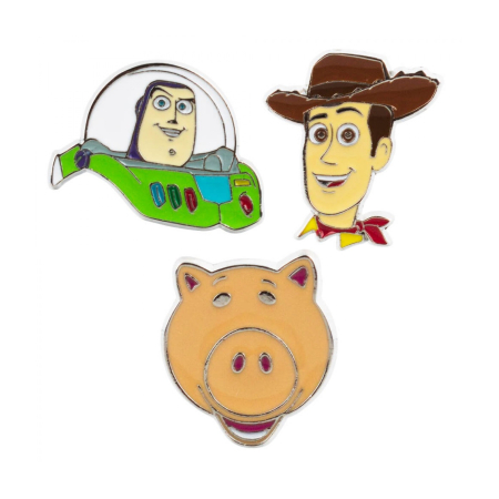 JG 3 Broches Toy Story - Disney ampliada