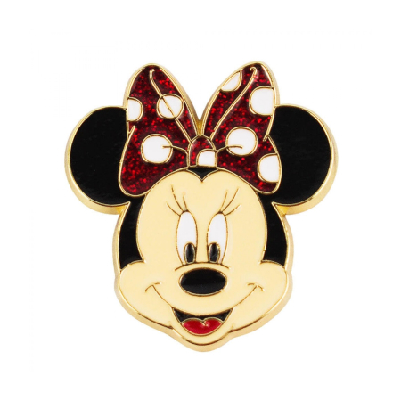 Broche Rosto Minnie - Disney ampliada