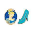 JG 2 Broches Cinderela - Disney