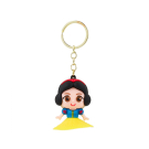 Chaveiro Branca de Neve de Silicone