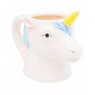 Caneca 3 D Unicornio azul 350ML