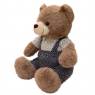 Urso Marrom com Roupa 45CM