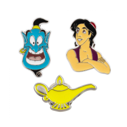 JG 3 Broches Alladin - Disney